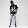 Oreo 6s DopeSkill Oversize Print T-Shirt Real Lover Club Graphic