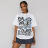 Oreo 6s DopeSkill T-Shirt Real Ones Move In Silence Graphic