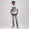 Oreo 6s DopeSkill Oversize Print T-Shirt Rich Soon Graphic