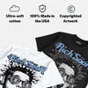 Oreo 6s DopeSkill Oversize Print T-Shirt Rich Soon Graphic