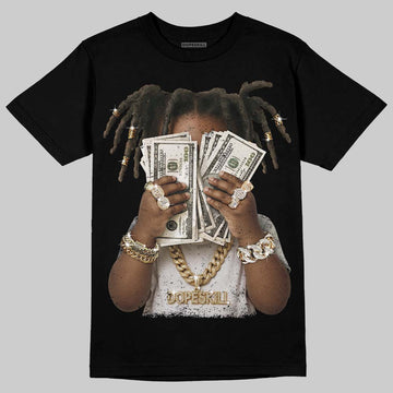 Jordan 6 Oreo DopeSkill T-Shirt Rich Youth Graphic Streetwear - Black