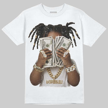 Jordan 6 Oreo DopeSkill T-Shirt Rich Youth Graphic Streetwear - White