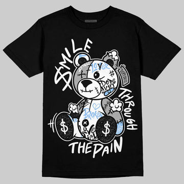 Jordan 6 Oreo DopeSkill T-Shirt Smile Through The Pain Graphic Streetwear - Black