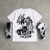 Oreo 6s DopeSkill T-Shirt Smile Through The Pain Graphic