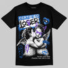 Jordan 1 High OG “Royal” DopeSkill T-Shirt Certified Lover Graphic Streetwear - Black