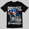 Jordan 1 High OG “Royal” DopeSkill T-Shirt Go Fund Your Self Graphic Streetwear - Black