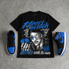 Royal 1s 2026 DopeSkill Oversize Print T-Shirt Heart On Lock Graphic
