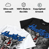Royal 1s 2026 DopeSkill Oversize Print T-Shirt Heartless Graphic