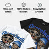 Royal 1s 2026 DopeSkill Oversize Print T-Shirt Overstack Graphic