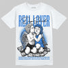 Jordan 1 High OG “Royal” DopeSkill T-Shirt Real Lover Graphic Streetwear - White