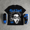 Royal 1s 2026 DopeSkill Oversize Print T-Shirt Rich Soon Graphic