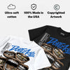 Royal 1s 2026 DopeSkill T-Shirt The Mouth With No Droughts Graphic
