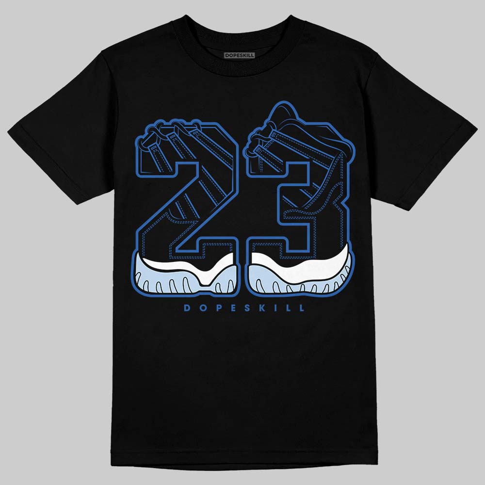 Jordan 11 "Space Jam" (2026) DopeSkill T-Shirt 23 with 11s Pattern Graphic Streetwear - black
