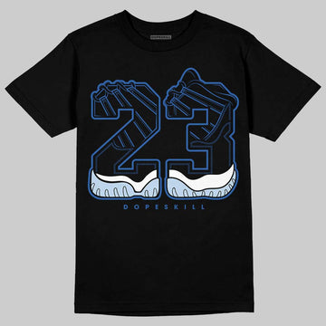 Jordan 11 "Space Jam" (2026) DopeSkill T-Shirt 23 with 11s Pattern Graphic Streetwear - black