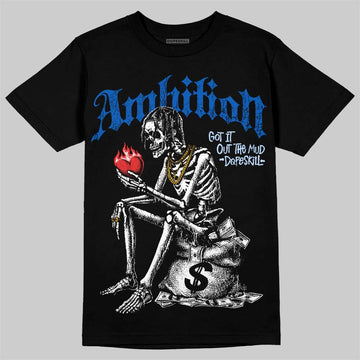 Jordan 11 "Space Jam" (2026) DopeSkill T-Shirt Ambition Graphic Streetwear - Black