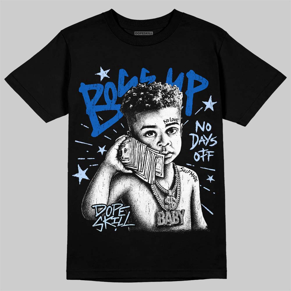 Jordan 11 "Space Jam" (2026) DopeSkill T-Shirt Boss Up Graphic Streetwear - Black