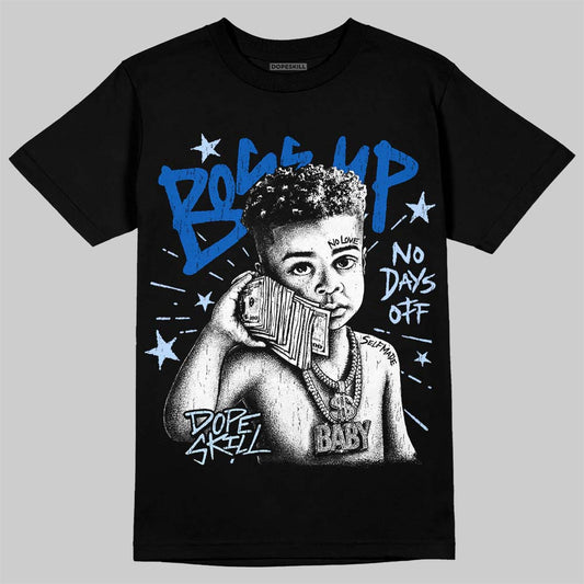 Jordan 11 "Space Jam" (2026) DopeSkill T-Shirt Boss Up Graphic Streetwear - Black