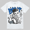 Jordan 11 "Space Jam" (2026) DopeSkill T-Shirt Boss Up Graphic Streetwear - White