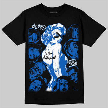 Jordan 11 "Space Jam" (2026) DopeSkill T-Shirt Built Different Graphic Streetwear - Black