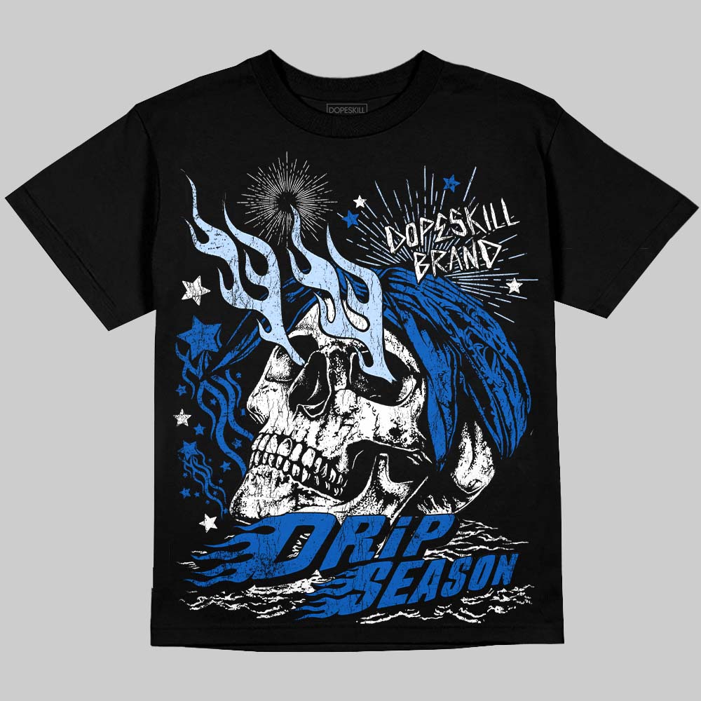 Jordan 11 "Space Jam" (2026) DopeSkill Oversize Print T-Shirt Drip Season Graphic Streetwear - Black