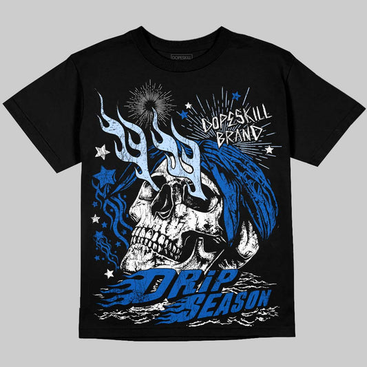 Jordan 11 "Space Jam" (2026) DopeSkill Oversize Print T-Shirt Drip Season Graphic Streetwear - Black