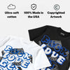 Space Jam 11s 2026 DopeSkill T-Shirt F#ck Love Get Money Graphic
