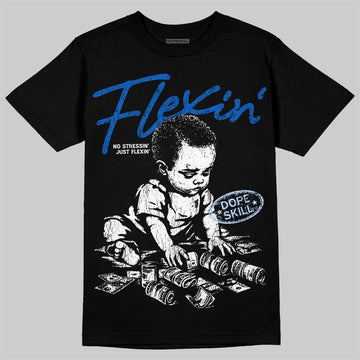 Jordan 11 "Space Jam" (2026) DopeSkill T-Shirt Flexin' Graphic Streetwear - Black