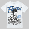 Jordan 11 "Space Jam" (2026) DopeSkill T-Shirt Flexin' Graphic Streetwear - White