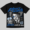 Jordan 11 "Space Jam" (2026) DopeSkill Oversize Print T-Shirt Heart On Lock Graphic Streetwear - Black