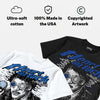 Space Jam 11s 2026 DopeSkill Oversize Print T-Shirt Heart On Lock Graphic