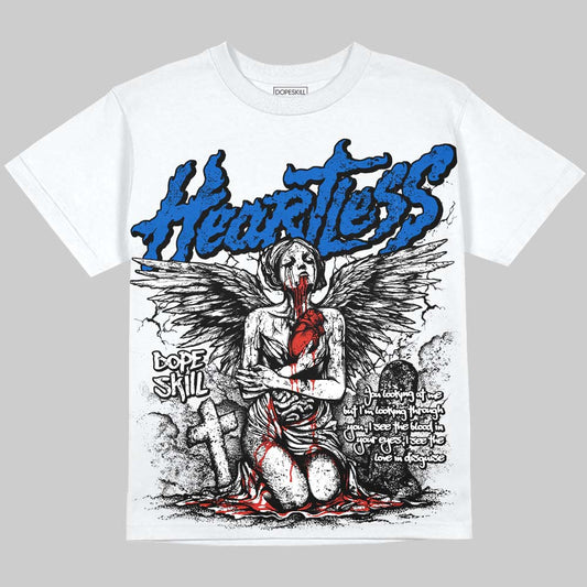 Jordan 11 "Space Jam" (2026) DopeSkill Oversize Print T-Shirt Heartless Graphic Streetwear - White
