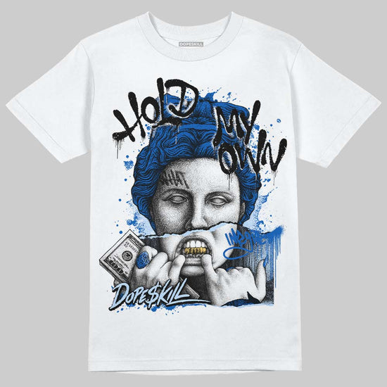 Jordan 11 "Space Jam" (2026) DopeSkill T-Shirt Hold My Own Graphic Streetwear - White 