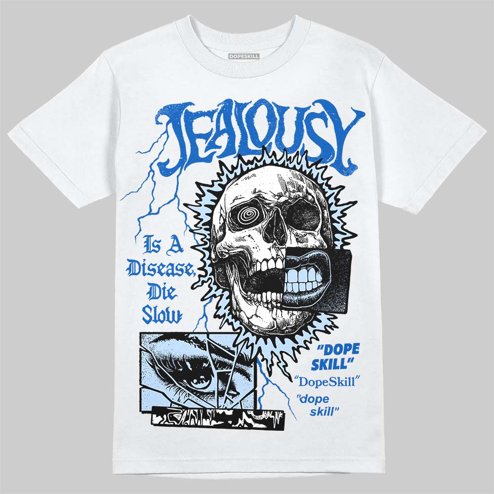 Jordan 11 "Space Jam" (2026) DopeSkill T-Shirt Jealousy Graphic Streetwear - White