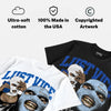 Space Jam 11s 2026 DopeSkill Oversize Print T-Shirt Lust Vice Graphic