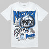 Jordan 11 "Space Jam" (2026) DopeSkill T-Shirt Mystery Ghostly Grasp Graphic Streetwear - White