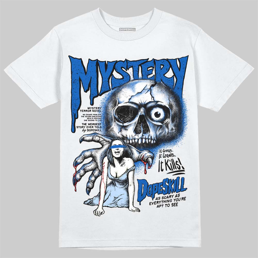 Jordan 11 "Space Jam" (2026) DopeSkill T-Shirt Mystery Ghostly Grasp Graphic Streetwear - White