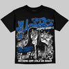 Jordan 11 "Space Jam" (2026) DopeSkill Oversize Print T-Shirt No Money No Lust Graphic Streetwear - Black