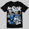 Jordan 11 "Space Jam" (2026) DopeSkill T-Shirt No Risk No Story Graphic Streetwear - Black