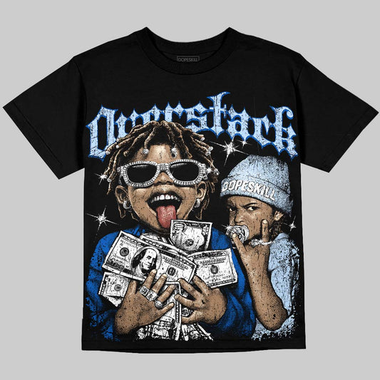 Jordan 11 "Space Jam" (2026) DopeSkill Oversize Print T-Shirt Overstack Graphic Streetwear - Black