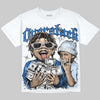 Jordan 11 "Space Jam" (2026) DopeSkill Oversize Print T-Shirt Overstack Graphic Streetwear - White