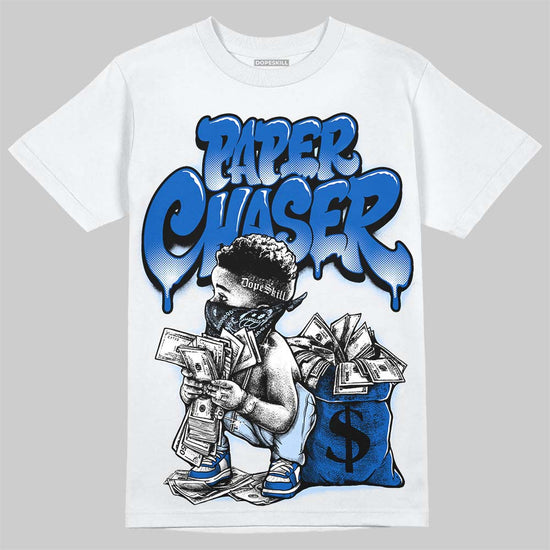 Jordan 11 "Space Jam" (2026) DopeSkill T-Shirt Paper Chaser Boy Graphic Streetwear - White