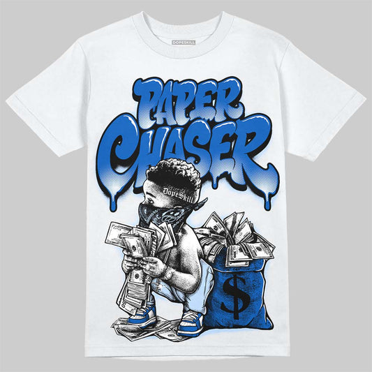 Jordan 11 "Space Jam" (2026) DopeSkill T-Shirt Paper Chaser Boy Graphic Streetwear - White