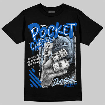Jordan 11 "Space Jam" (2026) DopeSkill T-Shirt Pocket Change Graphic Streetwear - Black