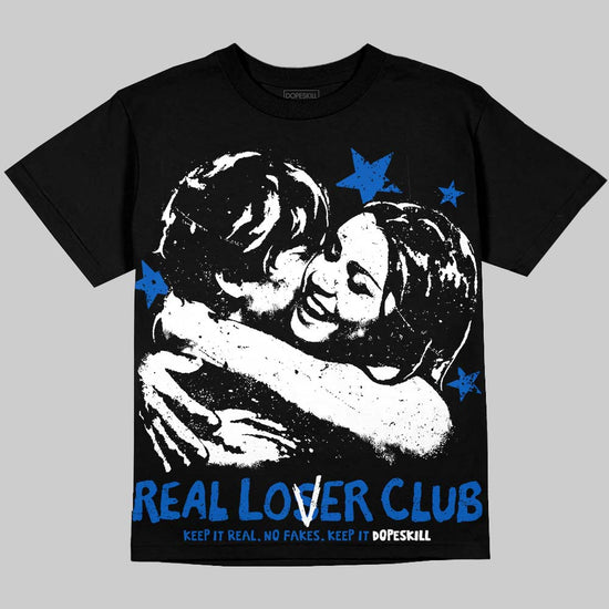 Jordan 11 "Space Jam" (2026) DopeSkill Oversize Print T-Shirt Real Lover Club Graphic Streetwear - Black