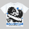 Jordan 11 "Space Jam" (2026) DopeSkill Oversize Print T-Shirt Real Lover Club Graphic Streetwear - White