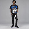Space Jam 11s 2026 DopeSkill Oversize Print T-Shirt Real Ones Choose Loyalty Graphic