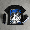 Space Jam 11s 2026 DopeSkill Oversize Print T-Shirt Real Ones Choose Loyalty Graphic