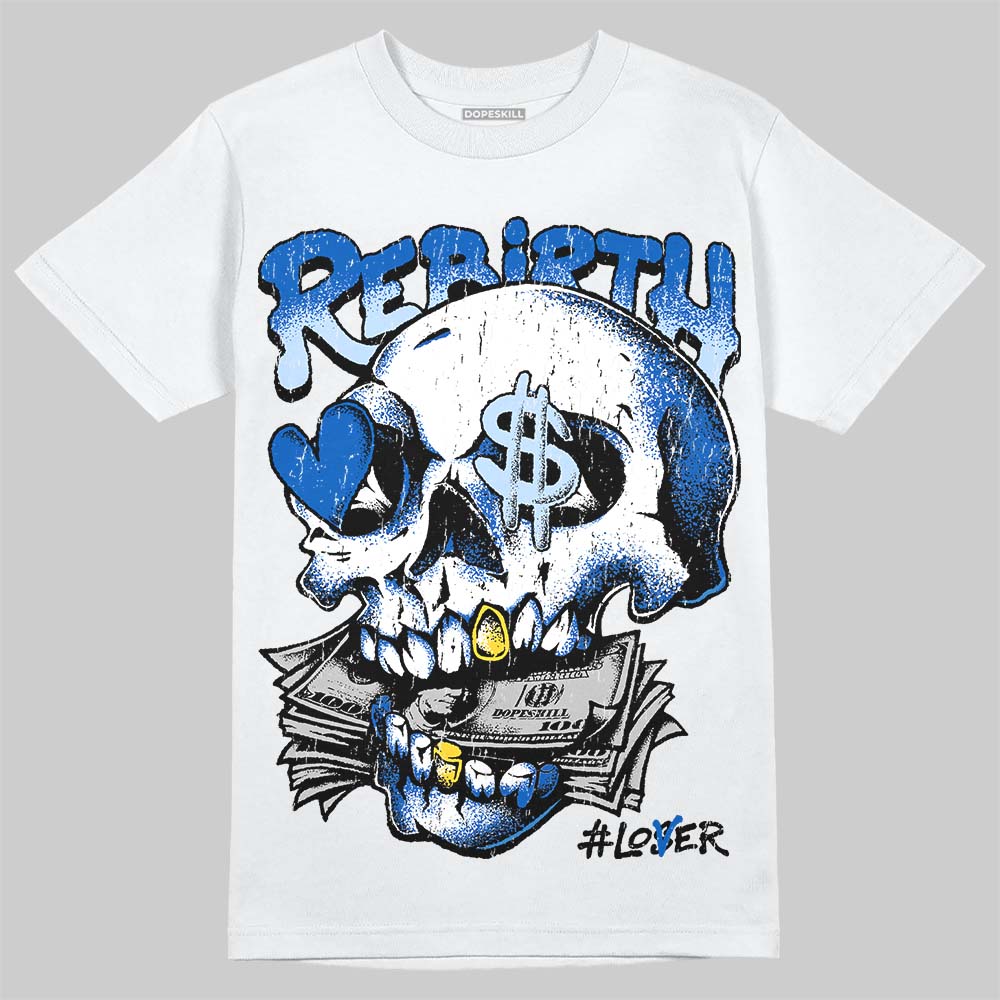 Jordan 11 "Space Jam" (2026) DopeSkill T-Shirt Rebirth Graphic Streetwear - White