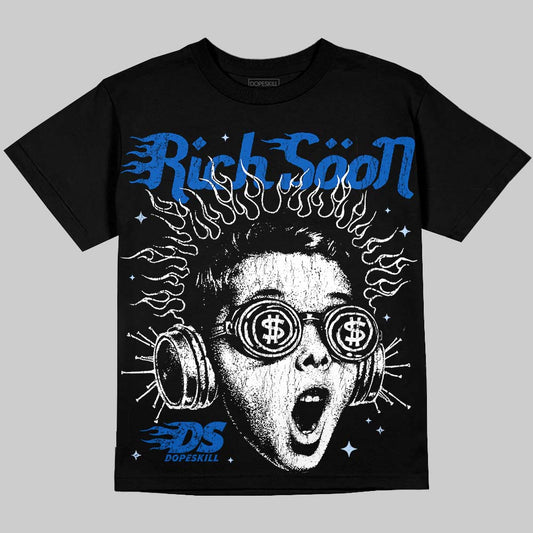 Jordan 11 "Space Jam" (2026) DopeSkill Oversize Print T-Shirt Rich Soon Graphic Streetwear - Black
