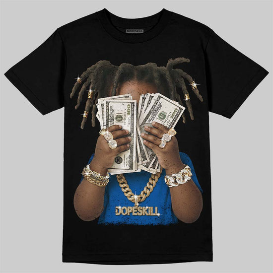Jordan 11 "Space Jam" (2026) DopeSkill T-Shirt Rich Youth Graphic Streetwear - Black